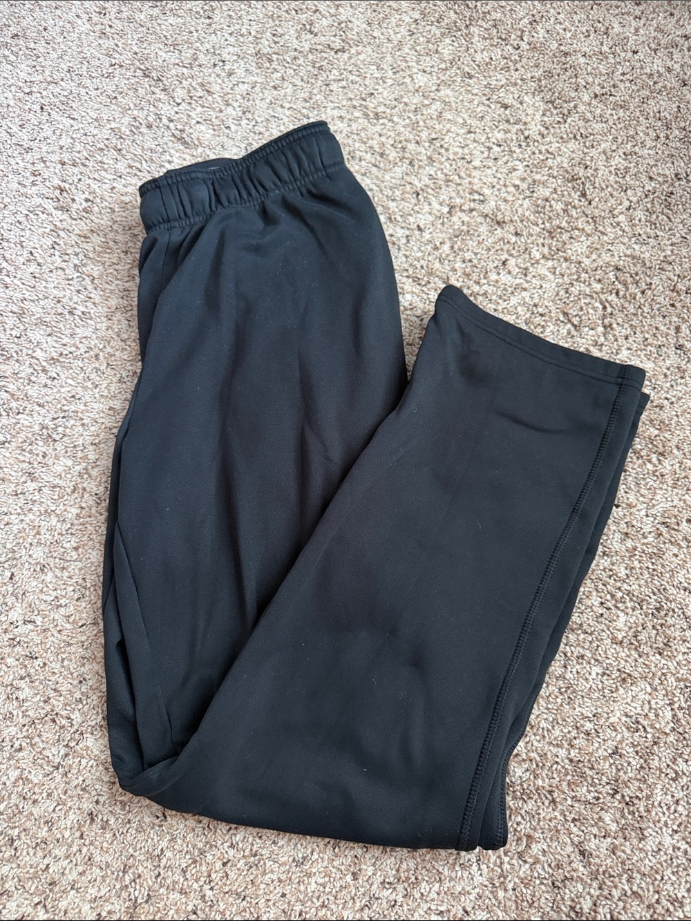 MENS C9 CHAMPION ATHELTIC BLACK JOGGER FLEECE PANTS